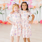 Peanut Butter Jelly Time S/S Pocket Twirl Dress