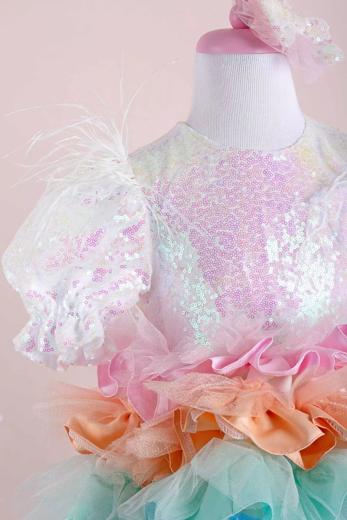 Perla Unicorn Party Dress