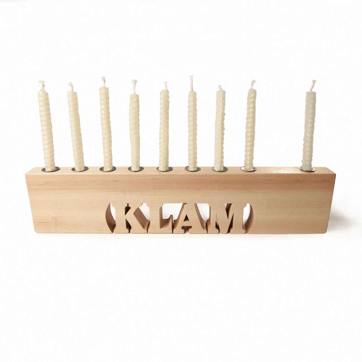Personalized Menorah