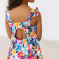 Petal Paradise Ruffle Maxi Dress