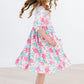 SALE Petal Perfection 3/4 Sleeve Pocket Twirl Dress