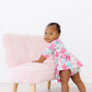 SALE Petal Perfection 3/4 Sleeve Twirl Bodysuit