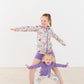 SALE Playful Purple Full-Zip Ruffle Active Jacket