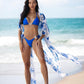 Miranda long cover up 100 % Silk