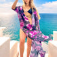 Miranda long cover up 100% Silk