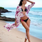 Miranda long cover up 100% Silk