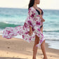 Miranda long cover up 100% Silk