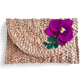 Karla Straw Clutch