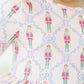 Pink Nutcracker 3/4 Sleeve Pocket Twirl Dress