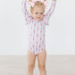 Pink Nutcracker L/S Flutter Sleeve Leotard