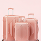 Multi Color - 3PCs Luggage Set 20/24/28 Inch Hard Shell Spinner with TSA Lock