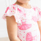 Pirouette S/S Flutter Sleeve Leotard