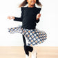 Plaid Pumpkins Twirl Skegging