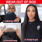 Pre Cut | No Glue | Bone Straight | Glueless | Human Hair | Brazilian |  Ready To Wear | Preplucked