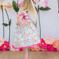 Preppy Petals Pom Pom Dress