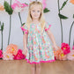 Preppy Petals Pom Pom Dress