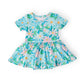 Preppy Daisies S/S Twirl Bodysuit