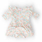 Pretty Pumpkins Twirl Flutter Bodysuit