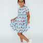 SALE Proudly Patriotic S/S Pocket Twirl Dress
