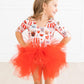 SALE Puppy Love 3/4 Sleeve Tutu Leotard