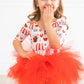 SALE Puppy Love 3/4 Sleeve Tutu Leotard