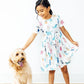 Puppy Pals S/S Pocket Twirl Dress