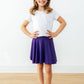 Purple Twirl Skort