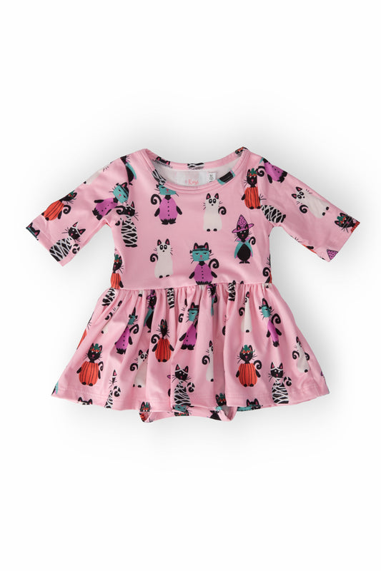 Purr-fectly Spooky Twirl Bodysuit