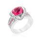 Avera Ovaline Ring in Pink Size 5 Statement Jewelry