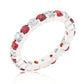 Avera Mini Elizabeth Band Sterling Silver Stackable Ring