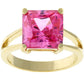 Avera Crystal C'este Di Amore Ring In Sterling Silver