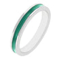 Avera Graduated Wedding Set 5 / Silver Eternity Band Collection