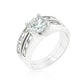 Avera Delicate Eternity Stackable Ring Set in Silver