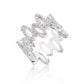 Avera Golden Regal Cubic Zirconia Oval Fashion Ring