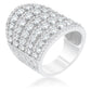 Avera Charlyn 2.5ct Cubic Zirconia Statement Cocktail Ring