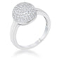 Avera Brie 0.6ct Contemporary Sphere Ring in Sterling Silver