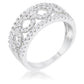 Avera Rina 0.5ct Cubic Zirconia Contemporary Band Ring