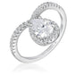 Avera 1.5Ct Chevron Ring With Cubic Zirconia