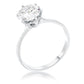 Avera 2 Carat Single Stone Cz Classic Solitaire Ring