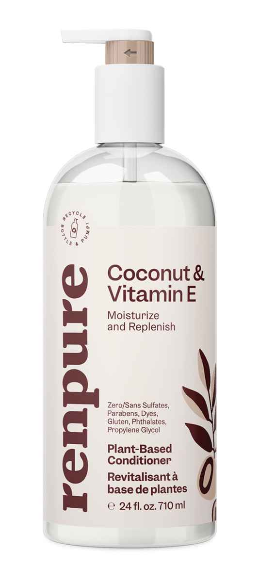 Renpure - Conditioner Coconut Water & vitamin E - 24 fl oz