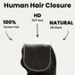 Raw Body Wave 5x5 HD Lace Human Hair Closure