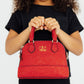 Red Shimmer Girl's Crossbody Purse