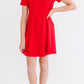 Red T-Shirt Dress