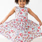 SALE Red, White & BBQ Tank Twirl Dress
