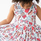 SALE Red, White & BBQ Tank Twirl Dress