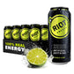 Riot Energy - Energy Drink Citrus Lime Flavor, Pack of 12 - 16oz