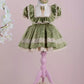 Rita Green Baby Dress Set