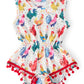 Rooster Pom Pom Romper