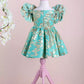 Rosa Green Party Dress
