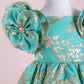 Rosa Green Party Dress